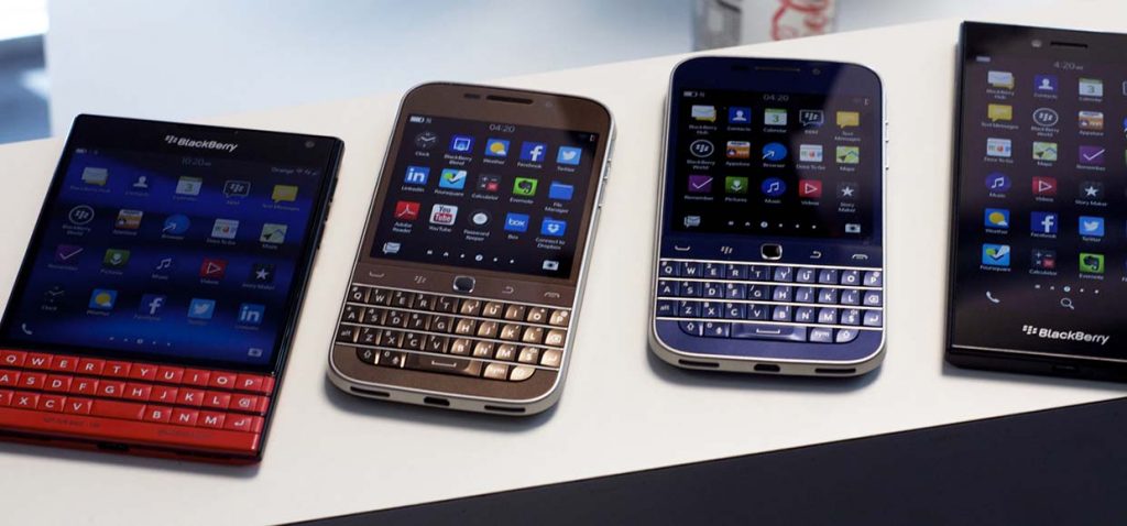 BLackBerry smartphones left unsupported