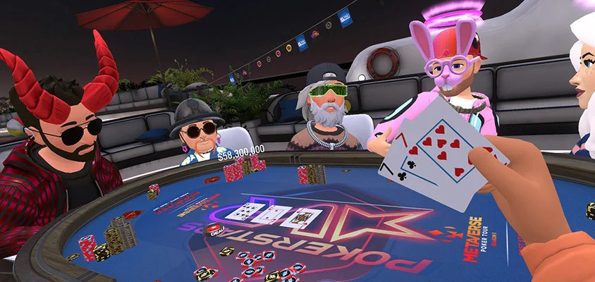 Benefícios de jogar poker em VR