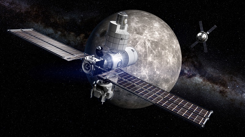 estación orbital lunar