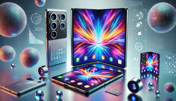 2024 foldable smartphone screens