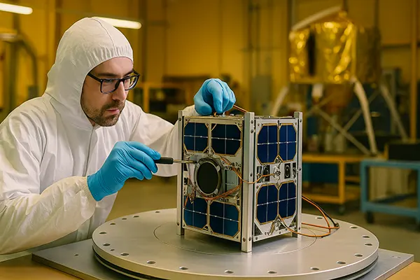 Mikrosatellit Raumfahrt