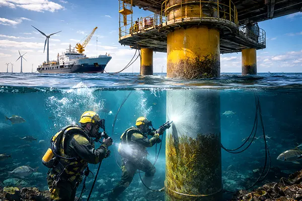 Inspección recubrimiento naval